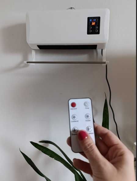 обогреватель настенный + сушилка с пультом тепловентилятор дуйка конд