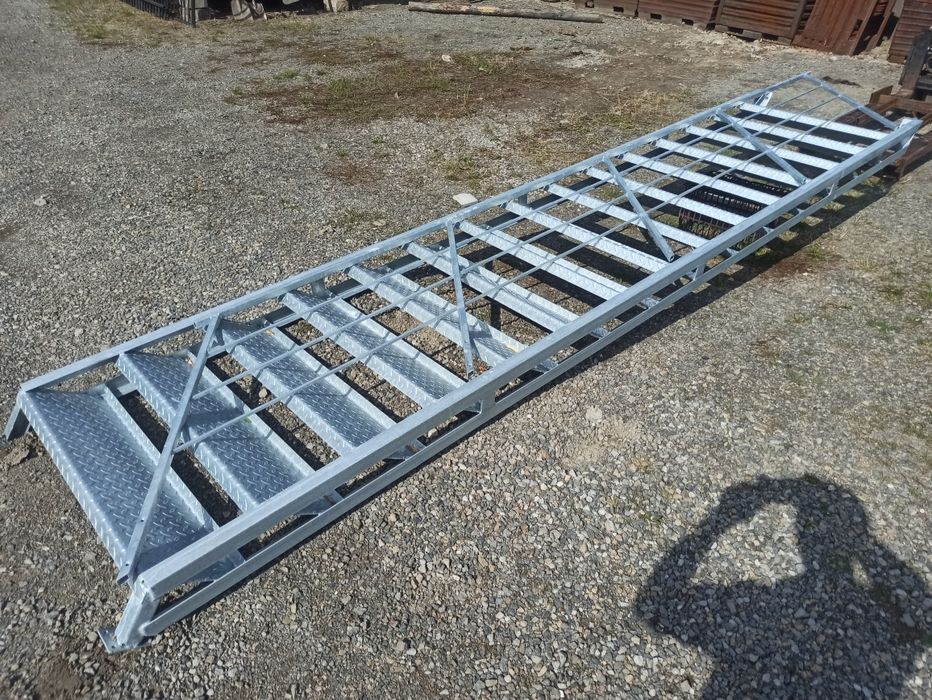 Schody metalowe ocynkowane