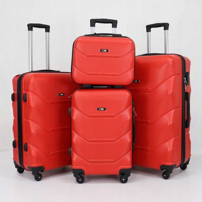 Zestaw walizek podróżnych walizka 4w1 różne kolory obrotowe kółka NOWE