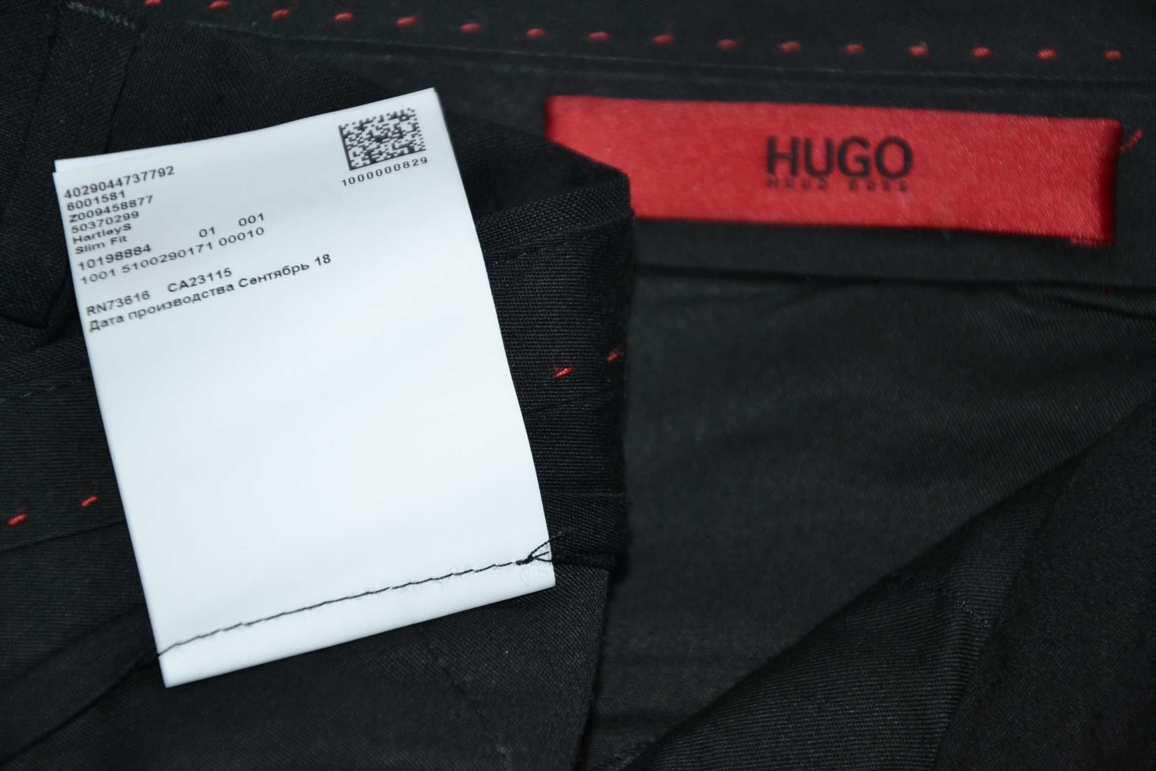 HUGO BOSS Spodnie Eleganckie Męskie US 34L Oryginalne Jak Nowe