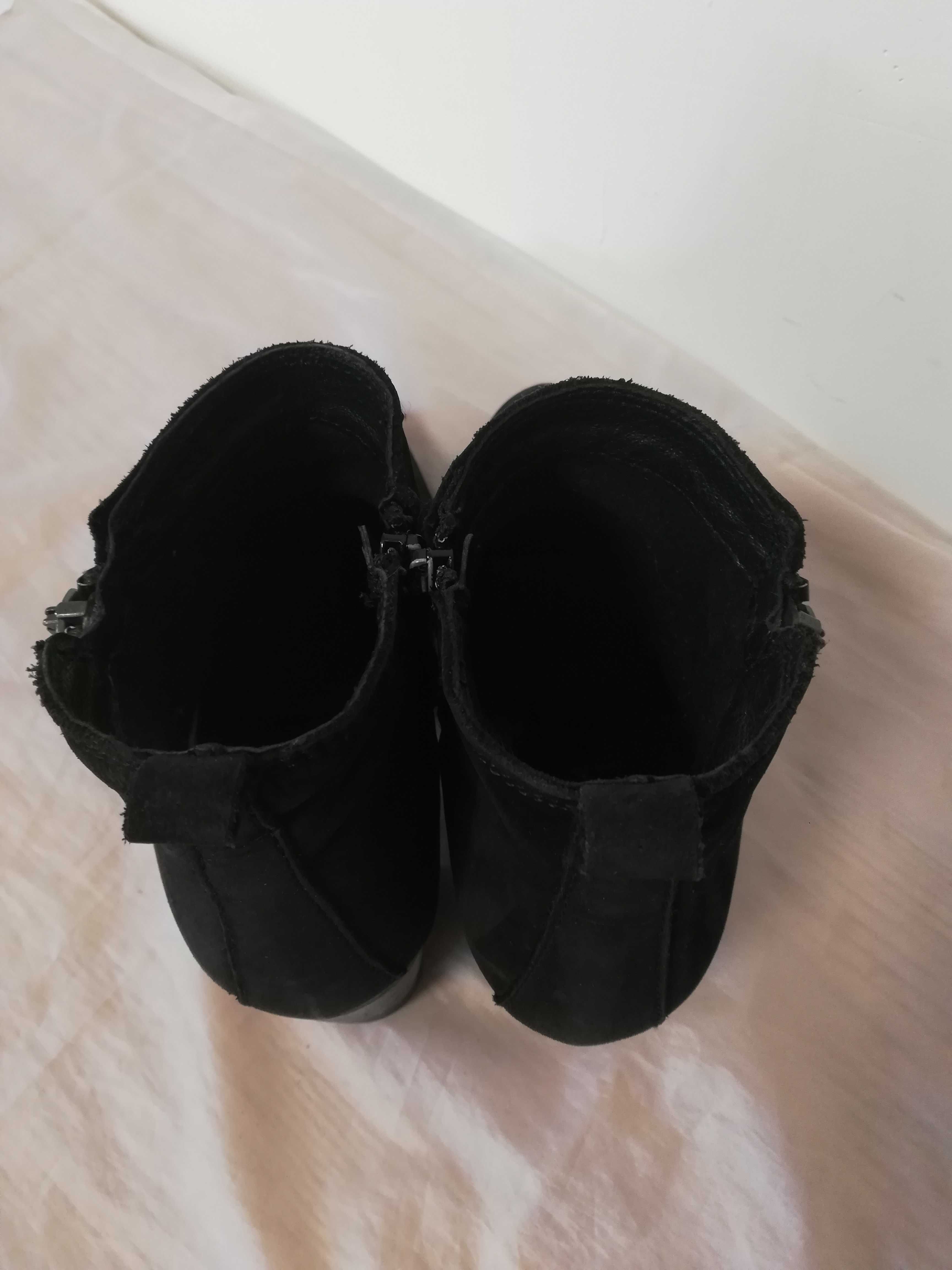 Buty botki skórzane Venezia r. 38 , wkł 25 cm