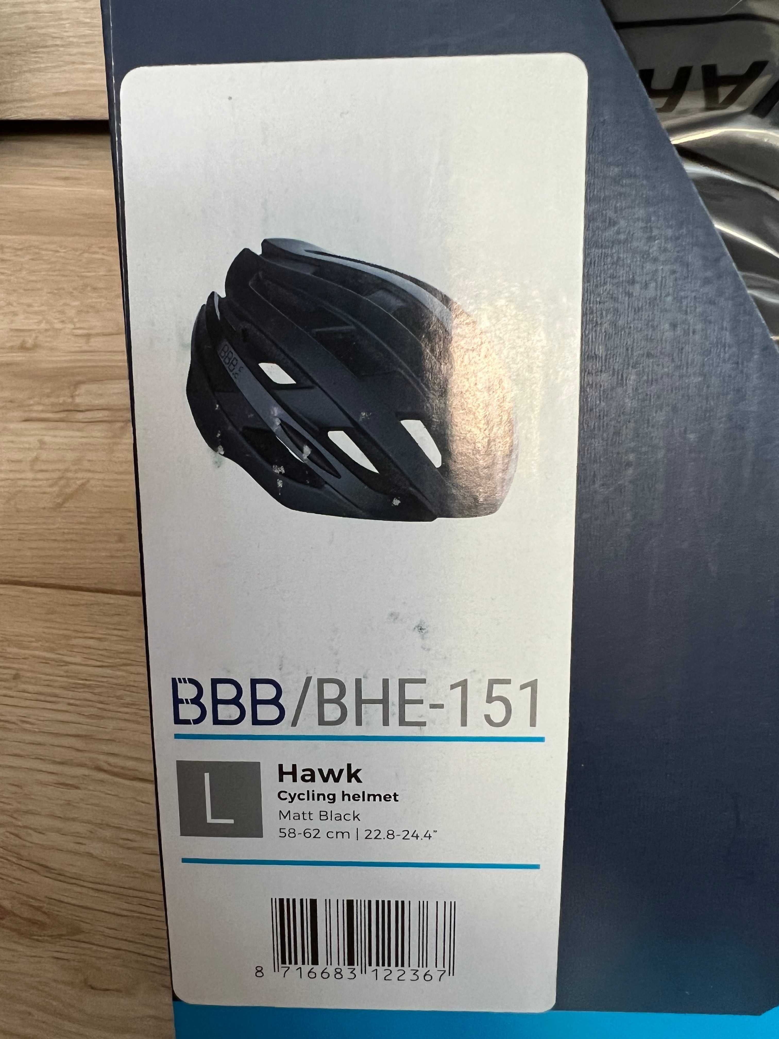 Kask rowerowy BBB/BHE-151 rozmiar L/ 58-62cm