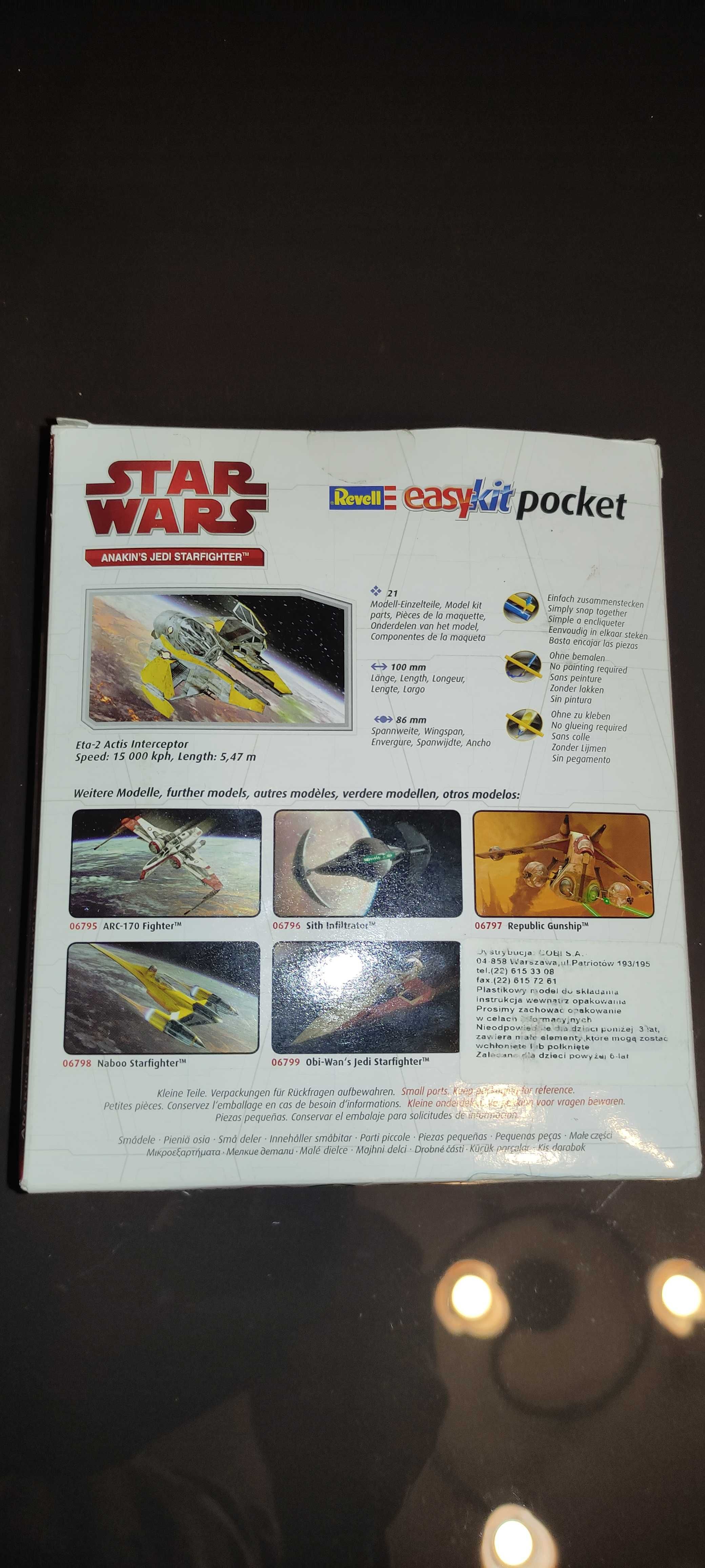 Lego Star wars easykit pocket  Revell RE 06720  Prezent!