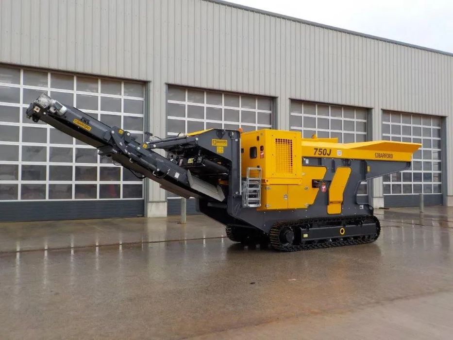 Barford 750J Hybrydowa Kruszarka Szczękowa na gąsienicach  Hybrydowa Kruszarka Szczękowa na gąsienicach