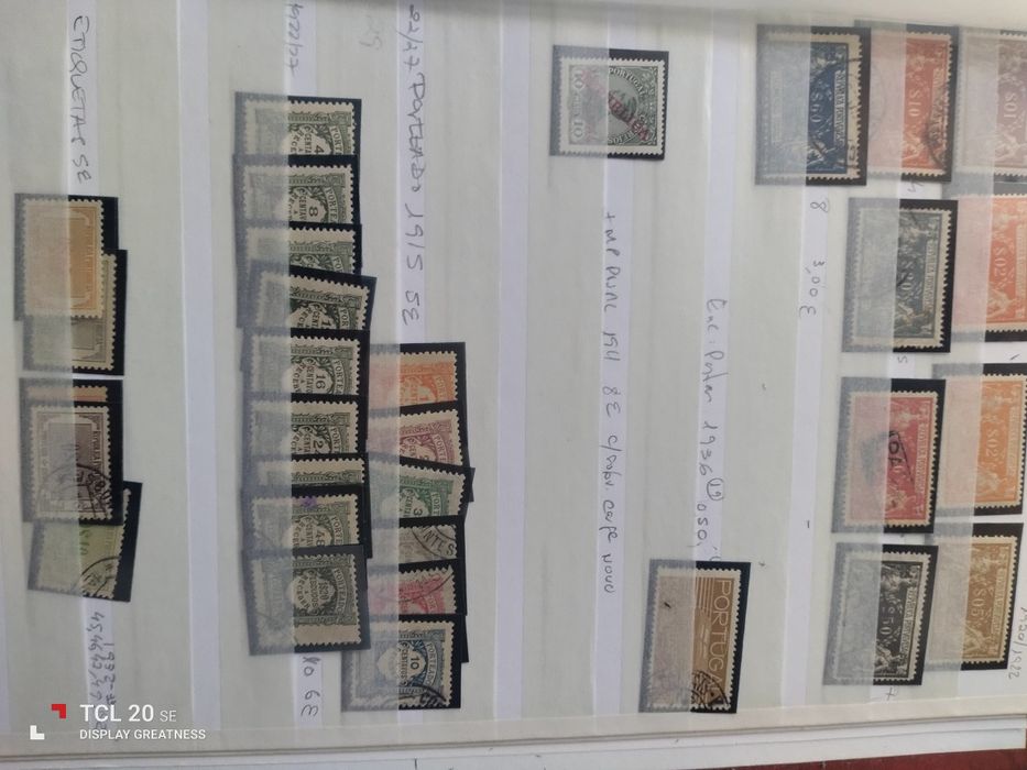 Filatelia -selos de Portugal