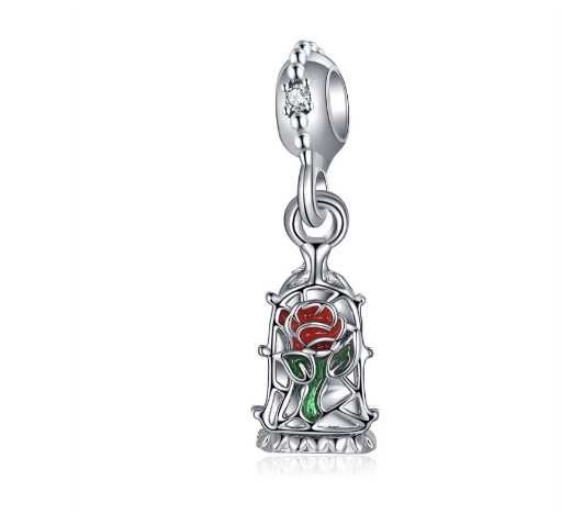 CHARMS Zawieszka Róża do Pandora APART Idealna na Prezent