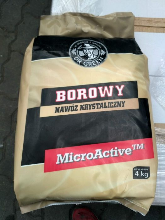 Nawóz dolistny Dr Green Borowy 4kg Bor 120 g w 1 kg