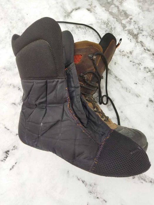 27 см защитные сноубутсы тёплые ботинки зимние термоботинки черевики