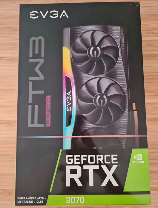 EVGA FTW3 RTX 3070 placa gráfica