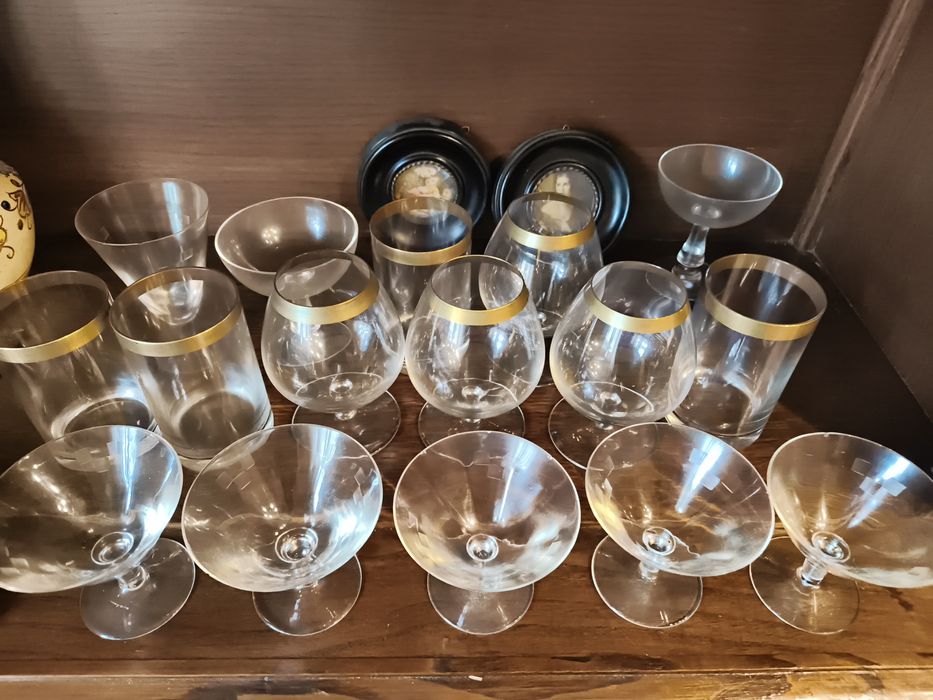 Conjunto copos antigo