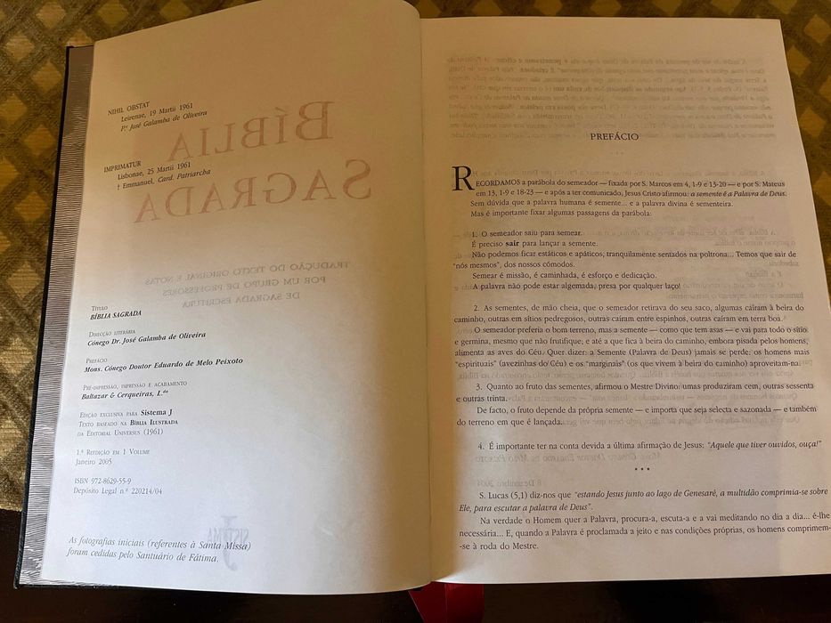 Bíblia Sagrada - Antigo e Novo Testamento (páginas folheadas a ouro)
