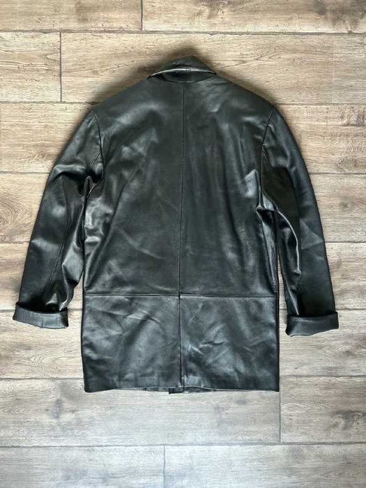 Кожаная куртка мужская 52р.