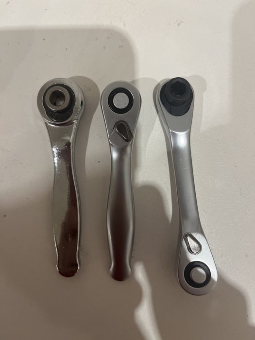 Міні трещотка вороток реверсивний 1/4 трещетка ключ 1/4