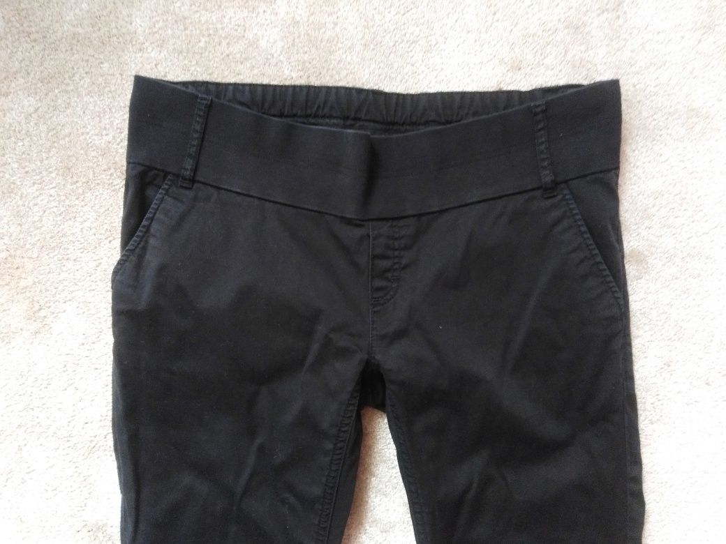 ESPRIT czarne spodnie ciążowe rozmiar 40 (L)