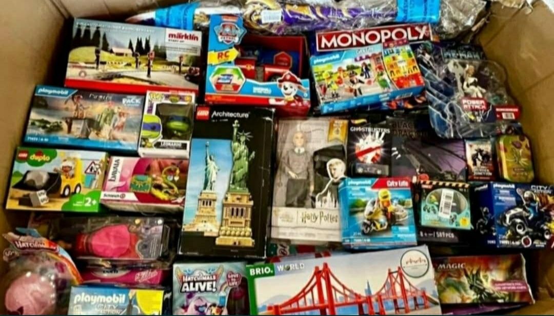 Zestaw Zabawek Mix NOWE LEGO Hot Wheels Harry Potter Hobbit Puzzle