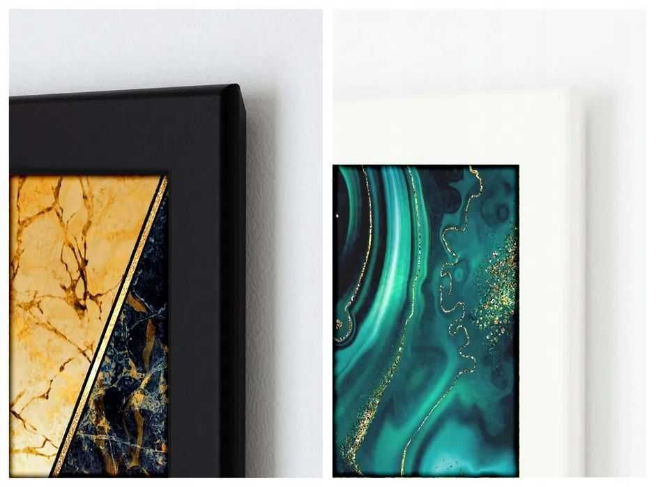 30x40 obrazy w ramie plakaty ramka MONSTERA SALON NATURA LIŚĆIE boho