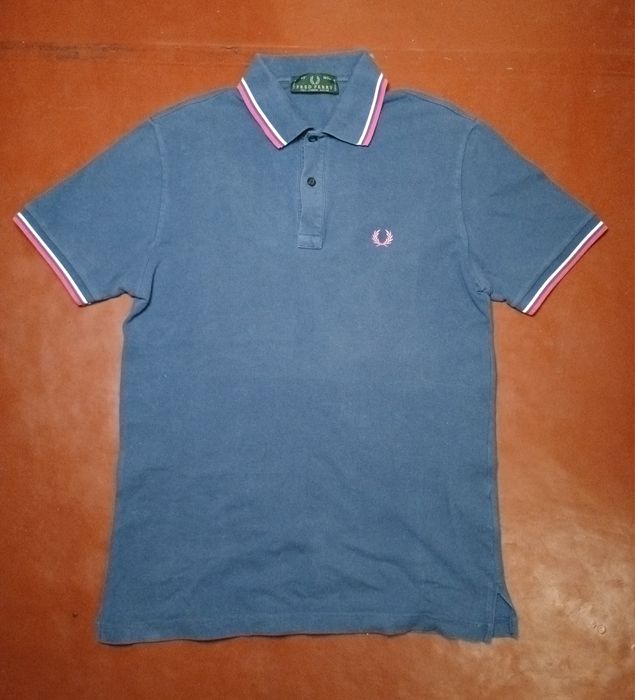 Polo fred perry сірого кольору розміру S