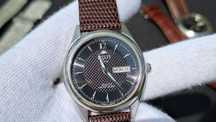 Zegarek męski Fuji Time M380QS–czarna tarcza, nowa bateria, nowy pasek
