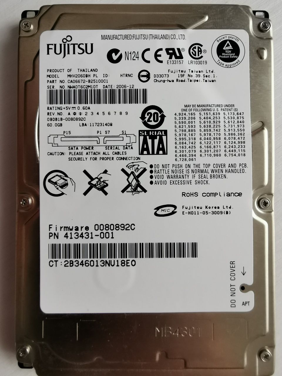 Вінчестер HDD 60 gb