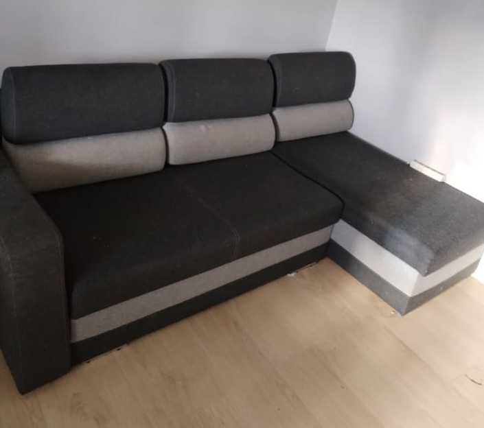 narożnik rozkładany z funkcją spania - możliwy transport