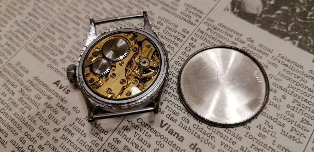 Relógios antigo stowa 33 mms military