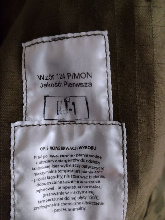 Mundur polowy - góra