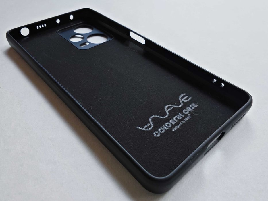 Redmi Note 12 Pro Plus 5G чохол WAVE Colorful силіконовий чорний чехол