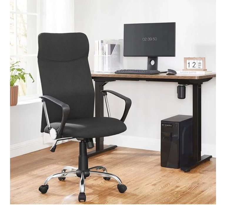 Krzesło obrotowe biurowe konferencyjne odchylane regulacja wysokości