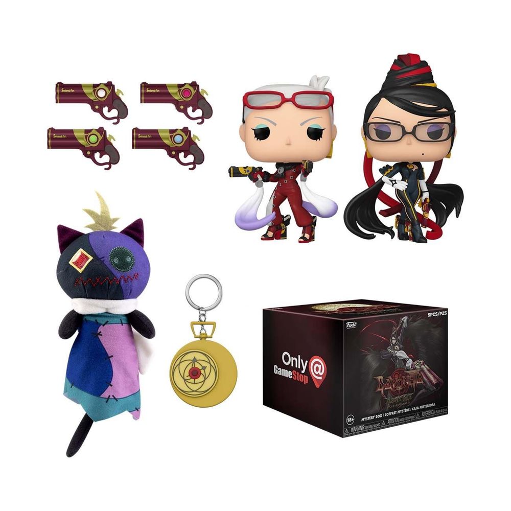 Funko pop bayonetta gamestop exclusive mystery box