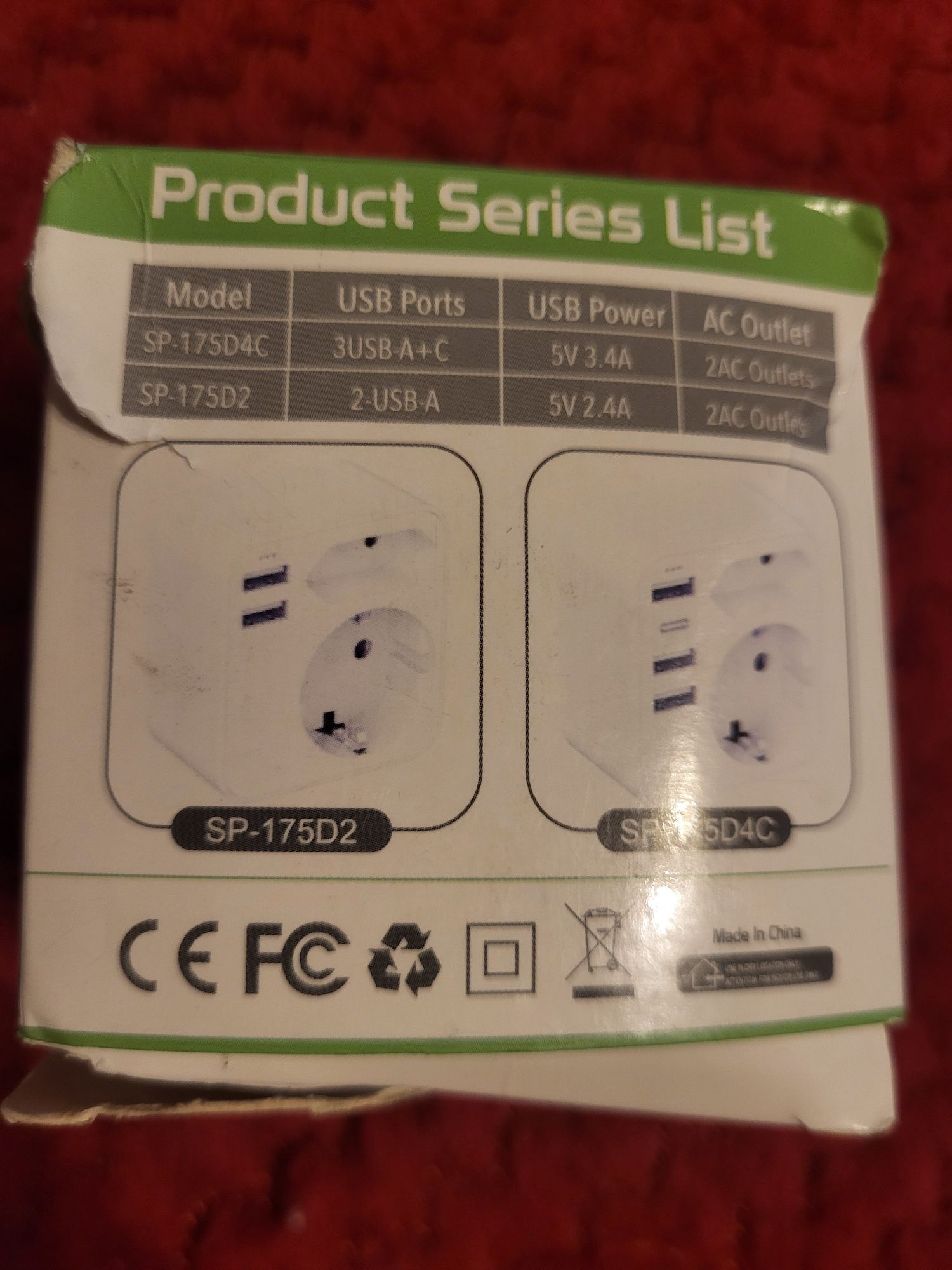 Adapter podróżny gniazdka
