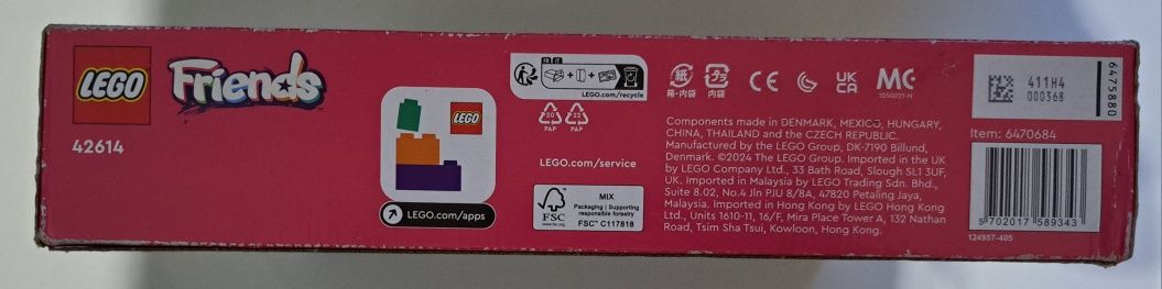 Lego 42614 Friends Sklep Modowy Z Używaną Odzieżą W Stylu Vintage