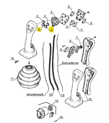 Guzik do joysticka - 564877 - Manitou