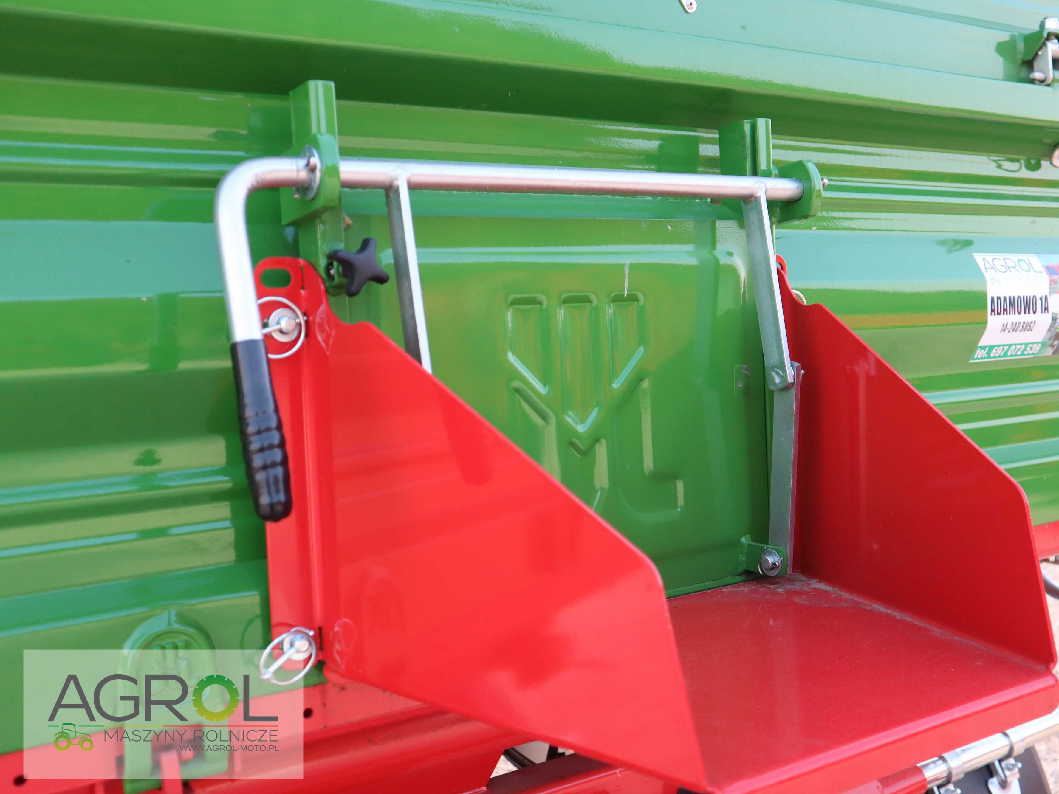 Przyczepa 8t Pronar T608 dwuosiowa plandeka gratis PT610