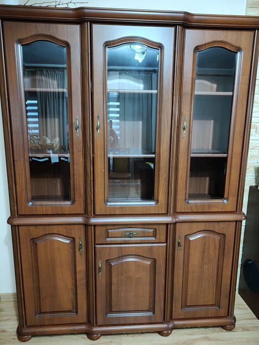 Witryna z komodą szafka RTV