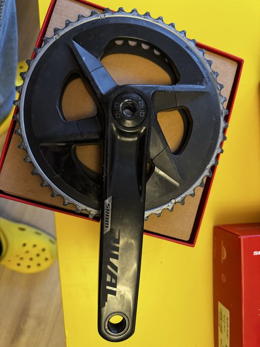 Mechanizm korbowy SRAM Rival D1 48/35t 12 spd jedno ramie