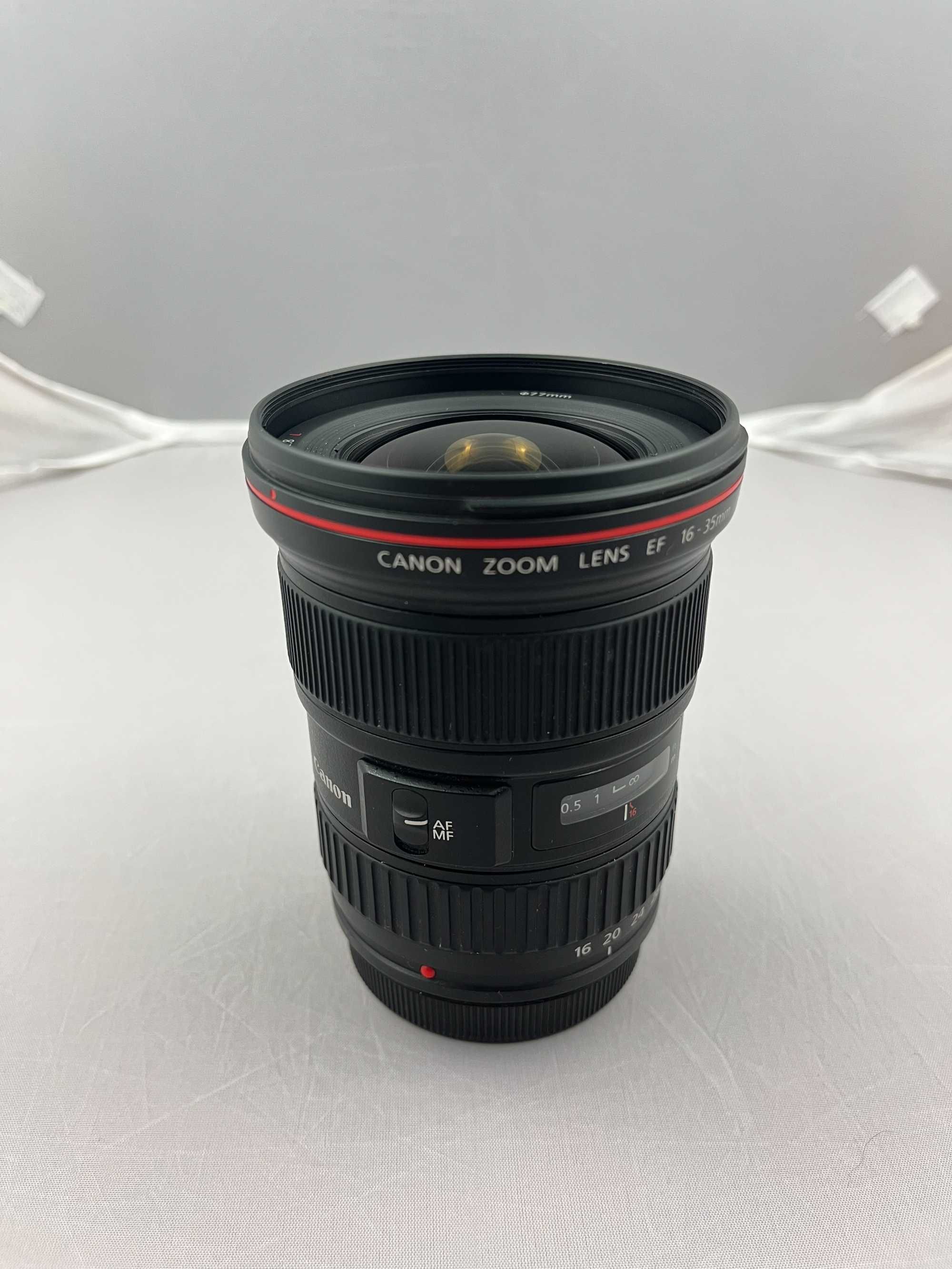 Obiektyw Canon EF 16-35 2,8 L idealny f2.8 szerokokątny pełna klatka