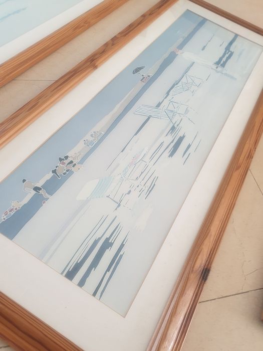 Três aguarelas  Sylvie Bernardette