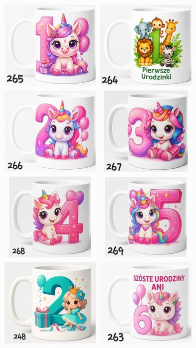 Kubek na urodziny dziecka