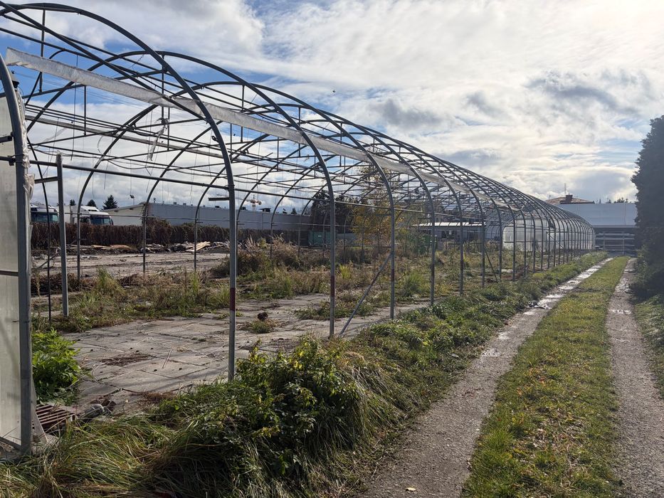 Konstrukcja tunelu szklarni ocynk 45x9m