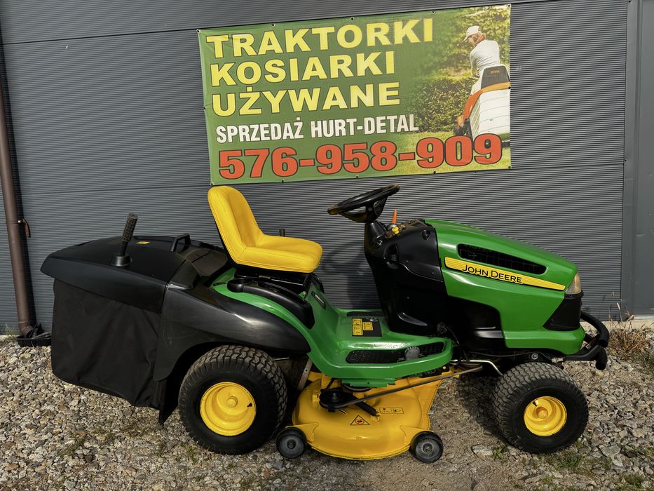 Traktorek kosiarka John Deere X130R X155R