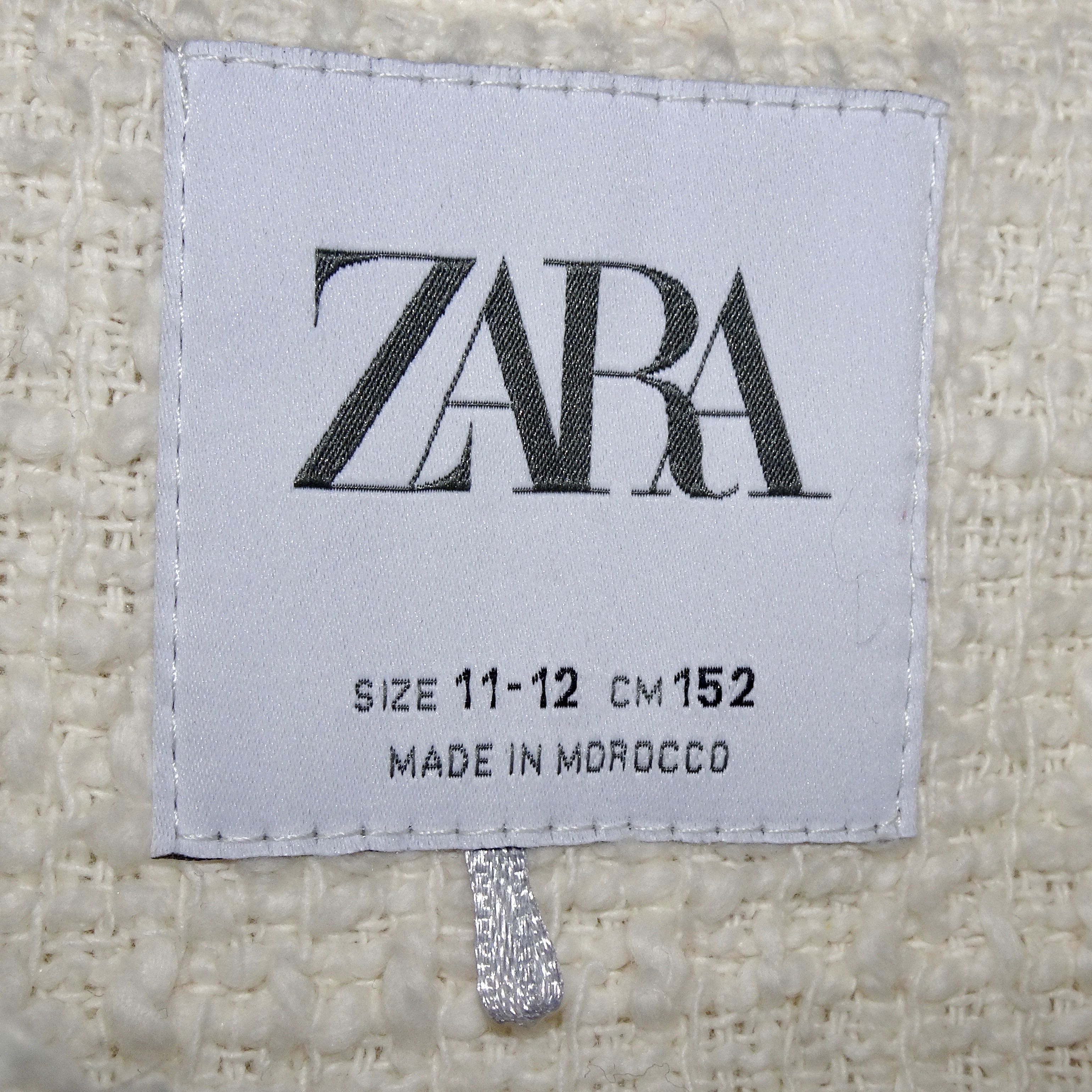 Текстурний піджак Zara дитячий, розмір 11-12, 152см