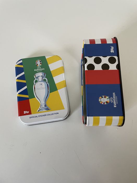Caixa metalica Euro 2024