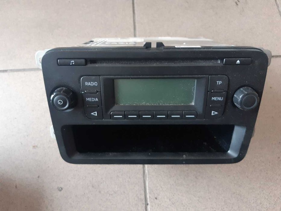 Fabia II 2 Roomster - radio fabryczne BLUES