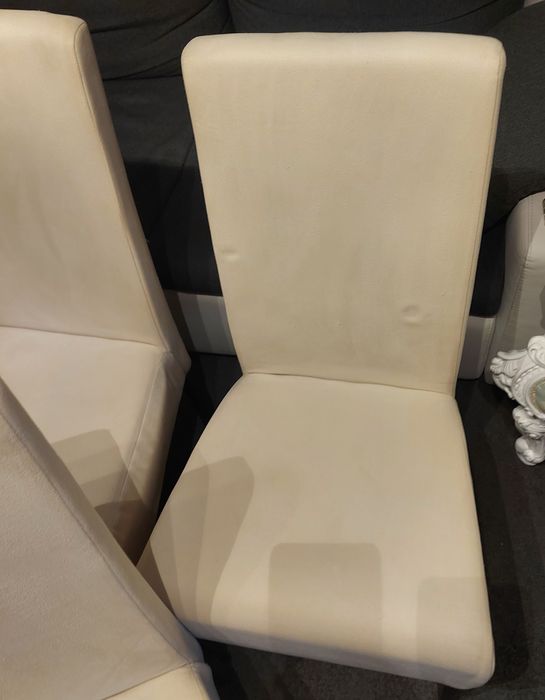 Krzesła 5 sztuk + pokrowce lub czarne krzesla 6 sztuk