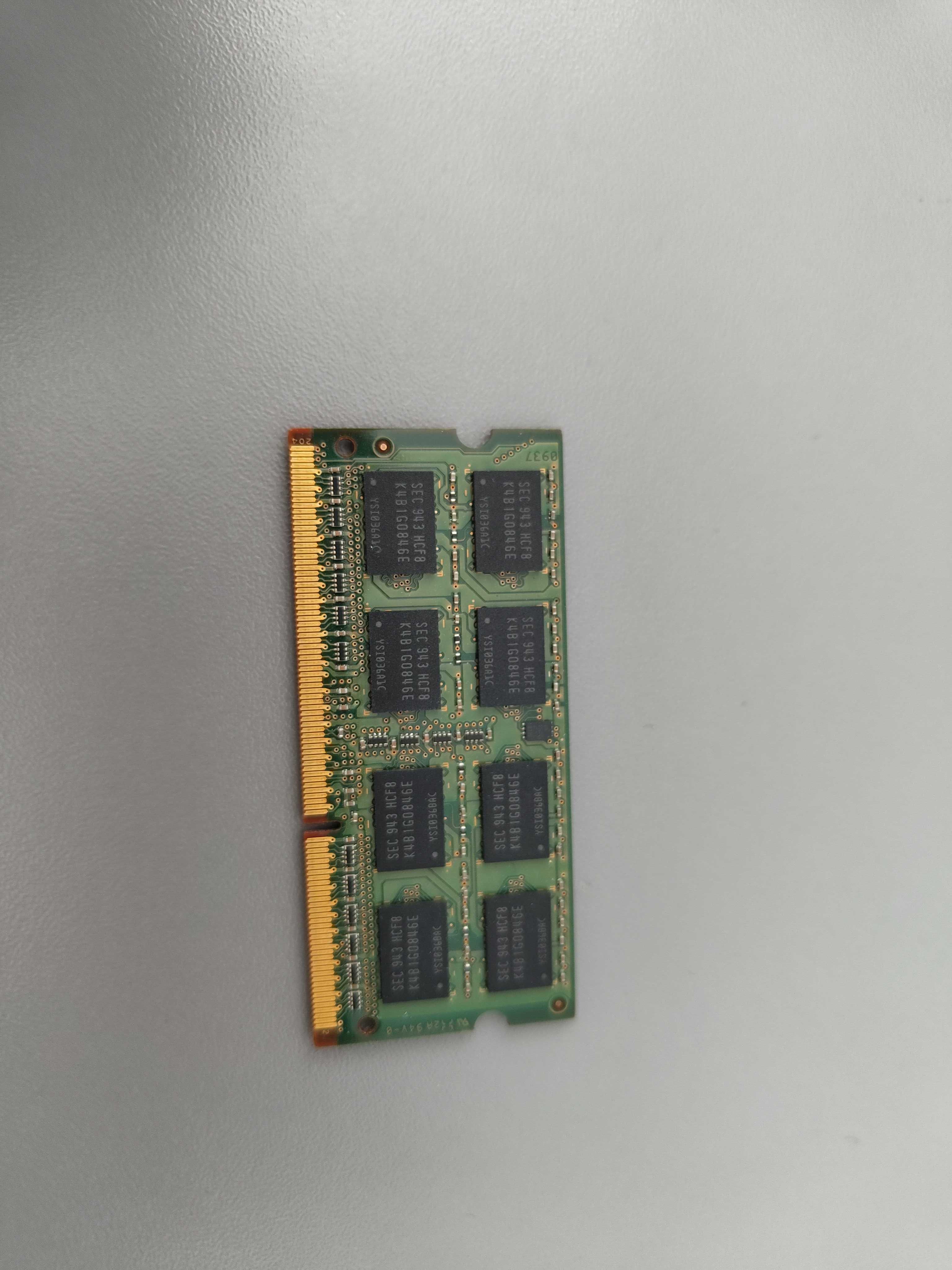 Pamięć RAM do laptopa DDR3 SODIMM 2GB Samsung, m471b5673eh1-cf8
