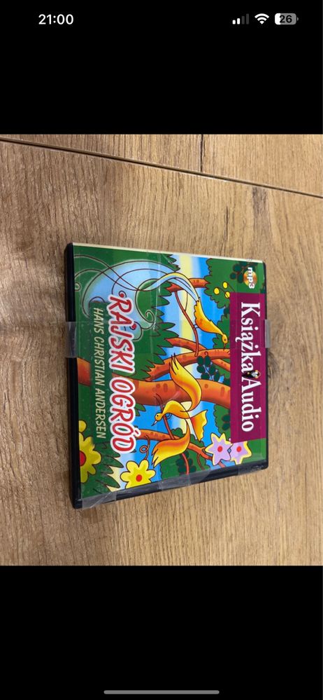 Audiobook dla dzieci Rajski Ogrod Hans Christian Andersen CD Mp3