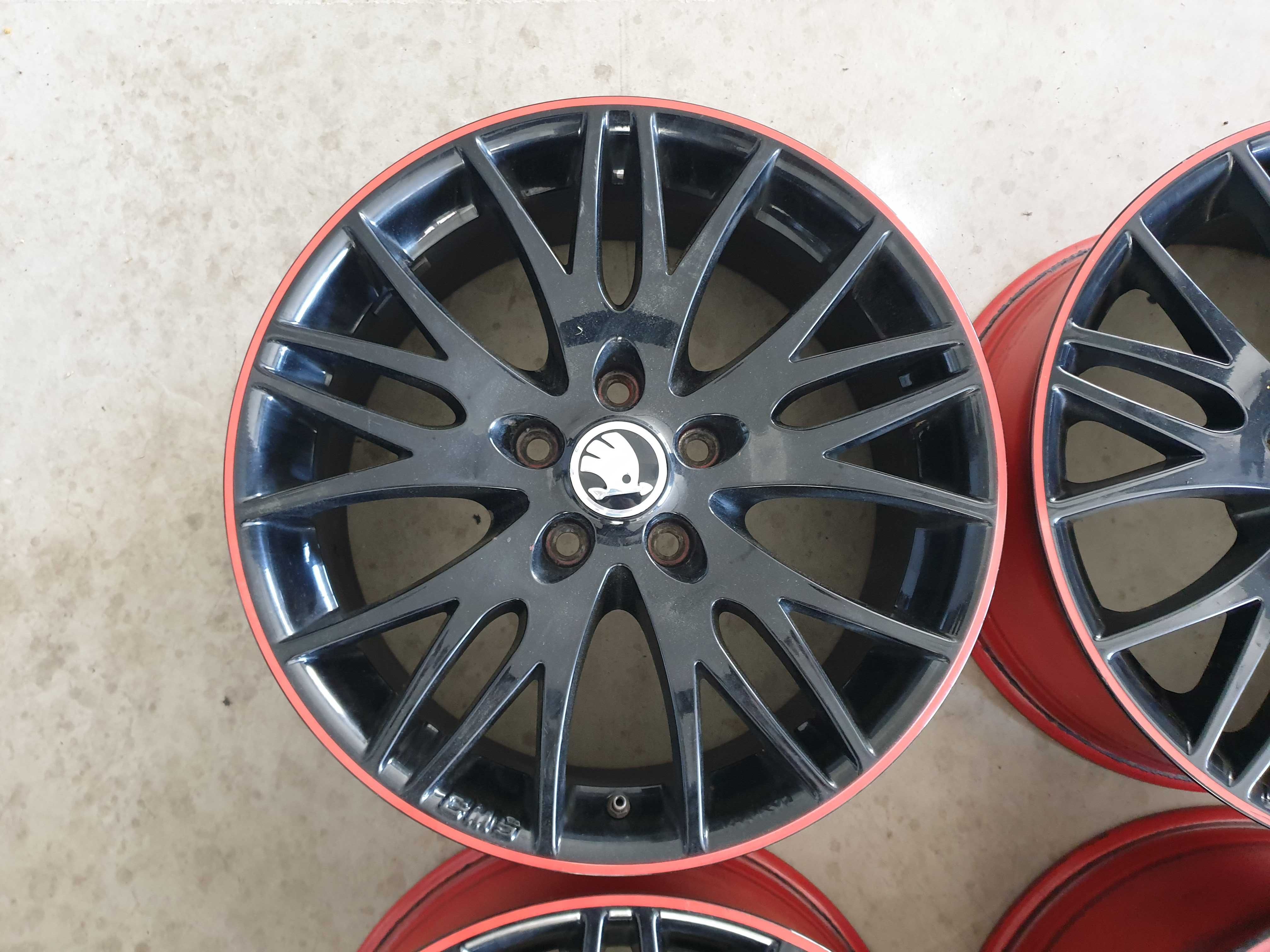 Alufelgi 17" Skoda Octavia VRS II FL III IV SuperB Karoq Kodiaq 5x112