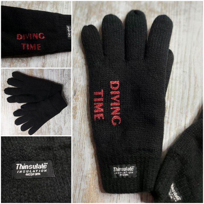 Rękawiczki Thinsulate brązowe rozm 7-10