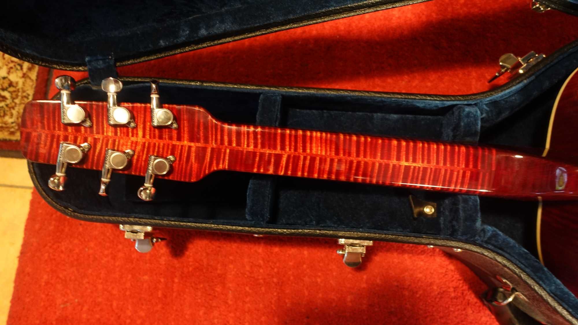 Gitara DOBRO Scheerhorn L-Body Flame Maple Squareneck Resophonic