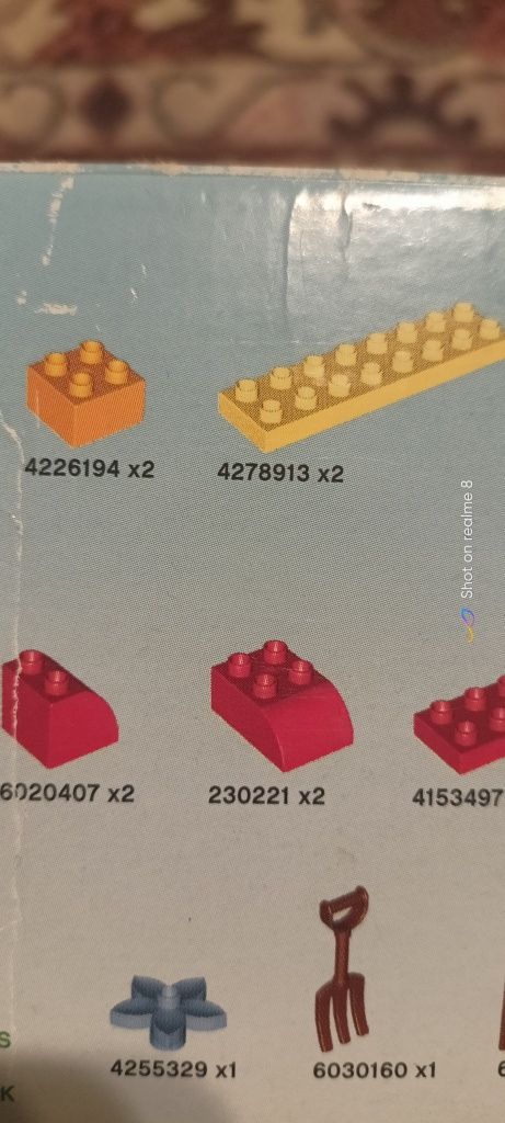 Klocki LEGO Duplo 10500 (2-5 lat)